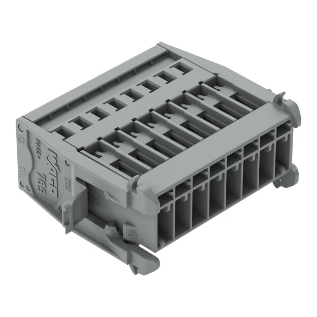 Wago 769-608/005-000 1-Leiter-Stiftleiste Grau