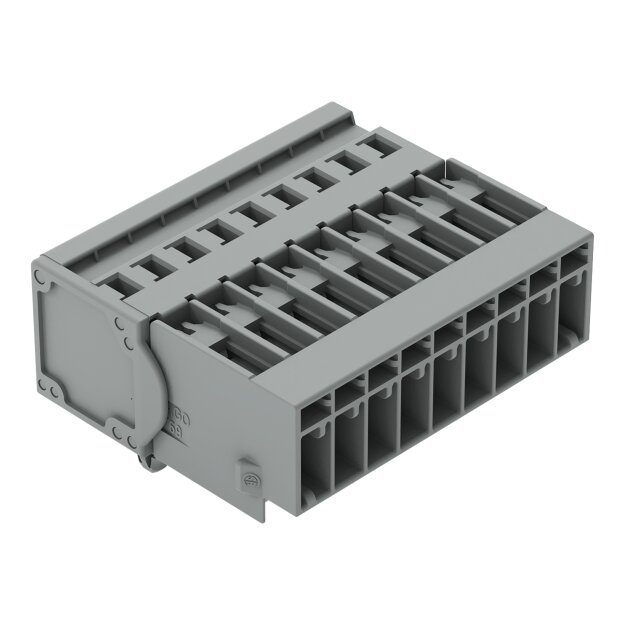 Wago 769-609/001-000 1-Leiter-Stiftleiste Grau