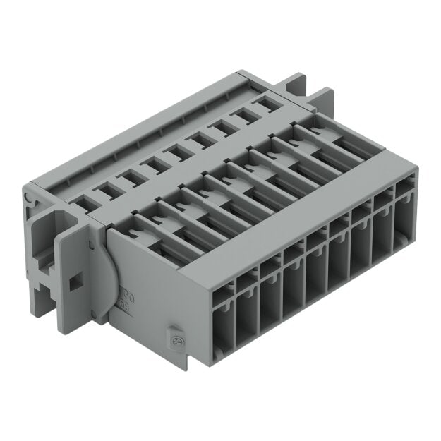 Wago 769-609/002-000 1-Leiter-Stiftleiste Grau