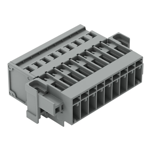 Wago 769-609/004-000 1-Leiter-Stiftleiste Grau