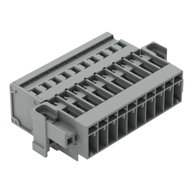 Wago 769-610/004-000 1-Leiter-Stiftleiste Grau