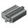 Wago 769-610/004-000 1-Leiter-Stiftleiste Grau