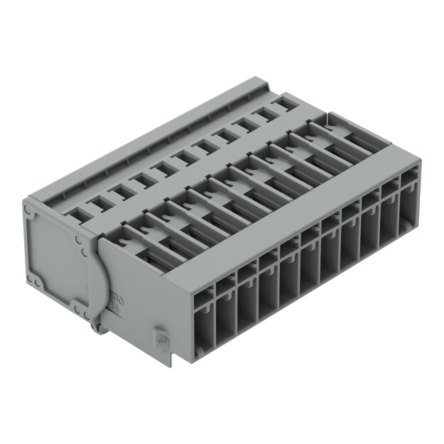 Wago 769-611/001-000 1-Leiter-Stiftleiste Grau