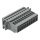 Wago 769-611/002-000 1-Leiter-Stiftleiste Grau