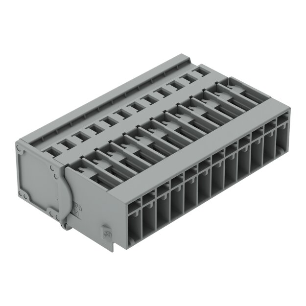 Wago 769-612/001-000 1-Leiter-Stiftleiste Grau