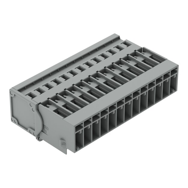 Wago 769-613/001-000 1-Leiter-Stiftleiste Grau