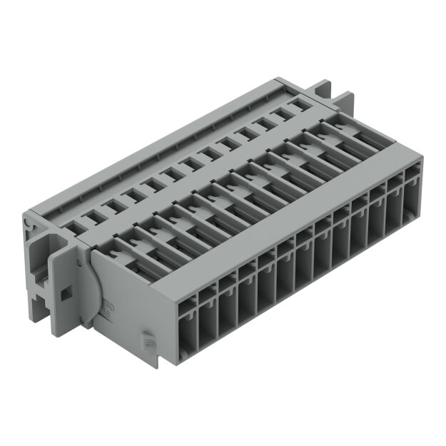 Wago 769-613/002-000 1-Leiter-Stiftleiste Grau