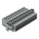 Wago 769-613/004-000 1-Leiter-Stiftleiste Grau