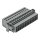 Wago 769-613/004-000 1-Leiter-Stiftleiste Grau
