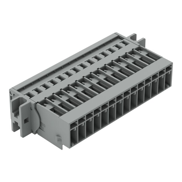 Wago 769-614/002-000 1-Leiter-Stiftleiste Grau