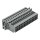 Wago 769-614/002-000 1-Leiter-Stiftleiste Grau
