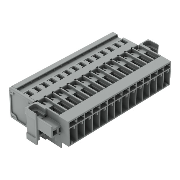 Wago 769-614/004-000 1-Leiter-Stiftleiste Grau