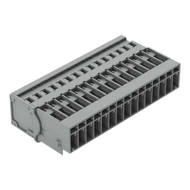 Wago 769-615/001-000 1-Leiter-Stiftleiste Grau