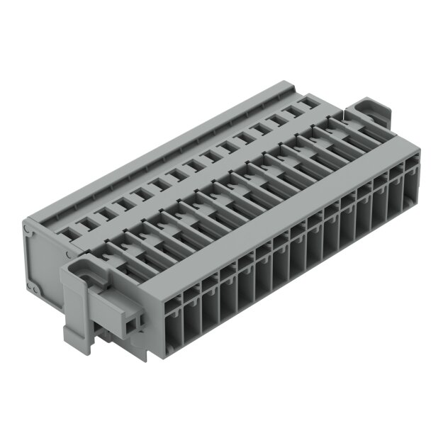 Wago 769-615/004-000 1-Leiter-Stiftleiste Grau