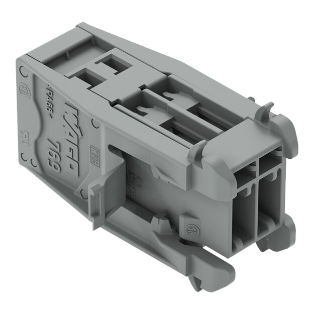 Wago 769-615/005-000 1-Leiter-Stiftleiste Grau