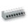 Wago 804-108 Leiterplattenklemme Grau