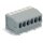 Wago 805-306 Leiterplattenklemme Grau