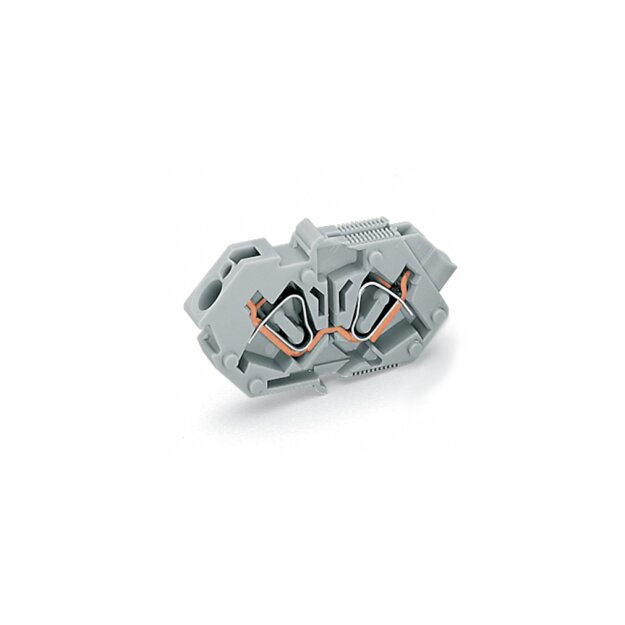 Wago 826-160/000-006 Anreihbare Mittelklemme Blau