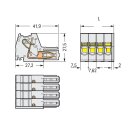 Wago 831-3108 1-Leiter-Federleiste Grau