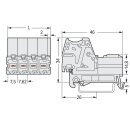 Wago 831-3203/007-9034 1-Leiter-Stiftleiste Grau