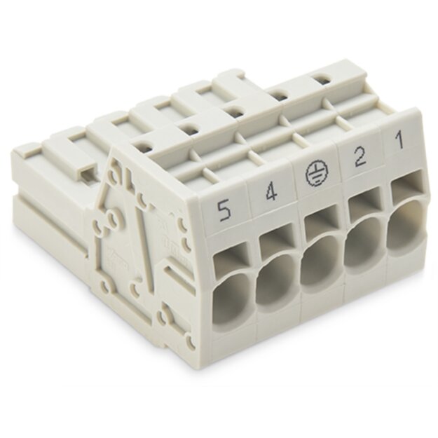 Wago 831-3205/000-9032 1-Leiter-Stiftleiste Grau