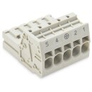 Wago 831-3205/000-9032 1-Leiter-Stiftleiste Grau