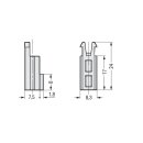 Wago 831-321 Verschlusselement