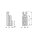 Wago 831-321 Verschlusselement