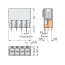 Wago 831-3608 THT-Stiftleiste Lötstift