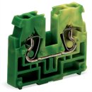 Wago 869-307 2-Leiter-Endklemme Grün/gelb
