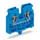 Wago 869-314 2-Leiter-Klemme ohne Drücker Blau