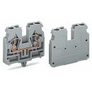 Wago 869-334 2-Leiter-Endklemme Blau
