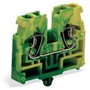 Wago 869-337 2-Leiter-Endklemme Grün/gelb