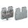 Wago 869-339 2-Leiter-Endklemme Grau