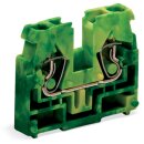 Wago 869-347 2-Leiter-Endklemme Grün/gelb