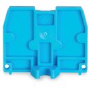 Wago 869-398 Abschlussplatte Blau