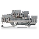 Wago 870-1131 2Leiter/1Pin Doppelstockklemme Grau