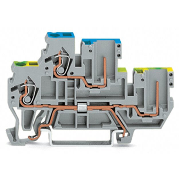 Wago 870-117 1Leiter/1Pin Doppelstockklemme