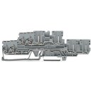 Wago 870-131 2Leiter/2Pin Doppelstockklemme Grau