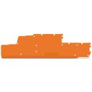 Wago 870-149 Abschluss- und Zwischenplatte Orange