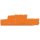 Wago 870-149 Abschluss- und Zwischenplatte Orange