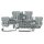 Wago 870-151 2-Pin/2-Pin-Doppelstockklemme Grau