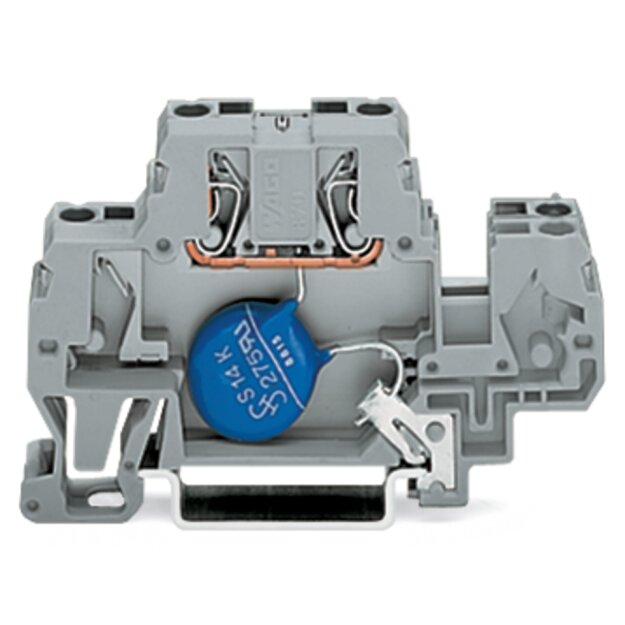 Wago 870-523/281-582 Bauelementklemme Grau