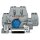 Wago 870-523/281-584 Bauelementklemme Grau