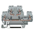 Wago 870-542/281-487 Bauelementklemme Grau