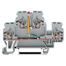 Wago 870-543/281-413 Bauelementklemme Grau