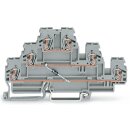Wago 870-590/281-675 Bauelementklemme Grau