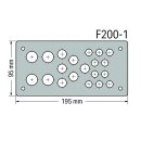 Wago 850-818/002-001 Flanschplatte