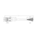 Wago 756-1401/060-020 CANopen-/DeviceNet-Leitung