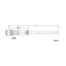 Wago 756-5101/030-080 Sensor-/Aktorleitung M8 Buchse